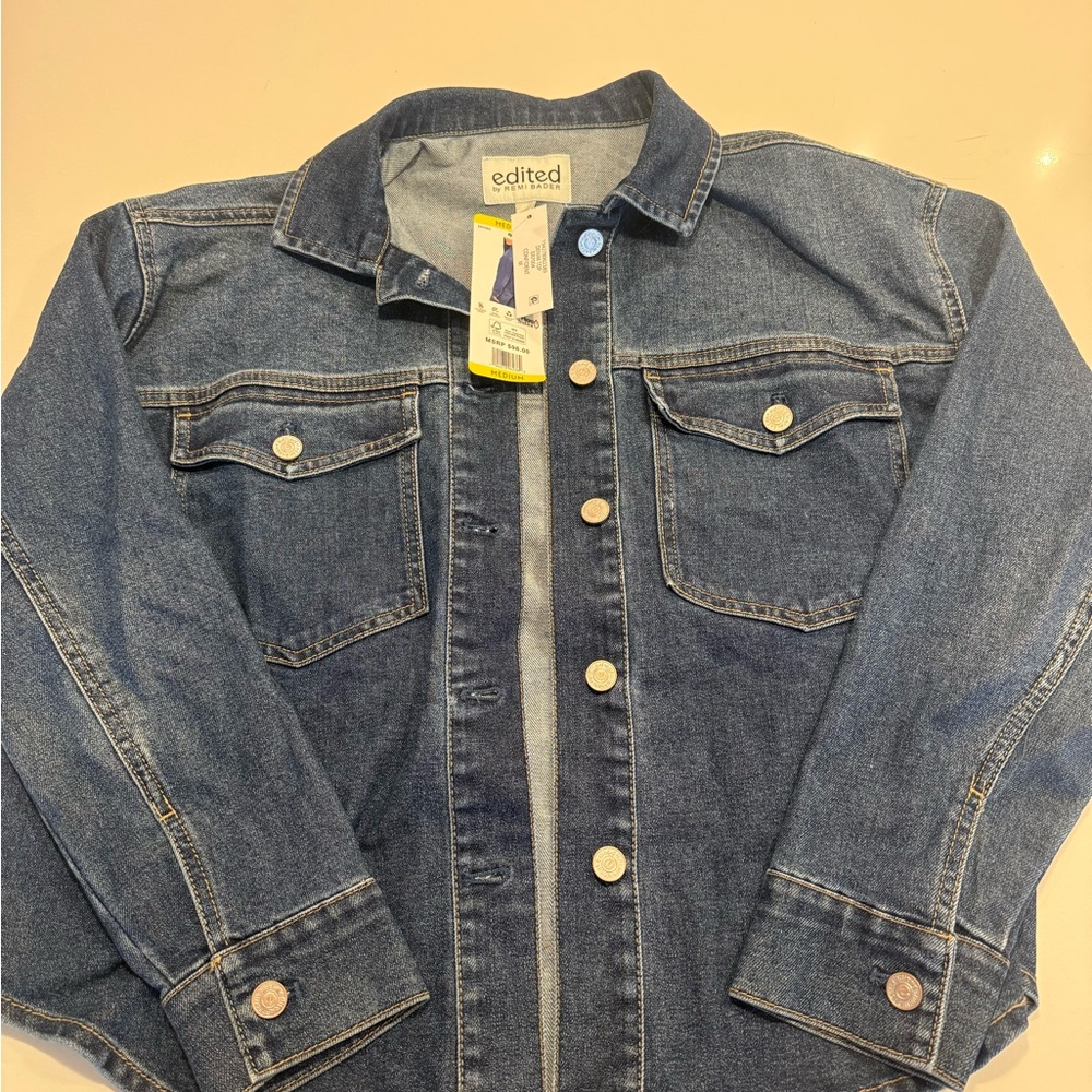 Edited Women's Blue Jean Jacket
